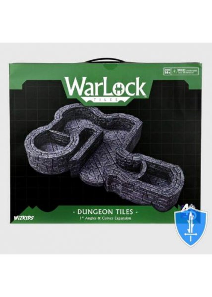 Warlock Tiles: Dungeon Tiles - 1" Angles & Curves Expansion